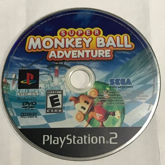 PS2 Super Monkey Ball Adventure Playstation 2 - Picture 1 of 2